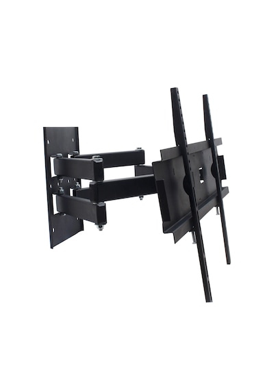 Powermaster Pwr-h48 22-55 İnç Çift Kollu Led Tv Kilitli Hareketli Duvar Askı Aparatı Lcd 55-140 Ekran Arası