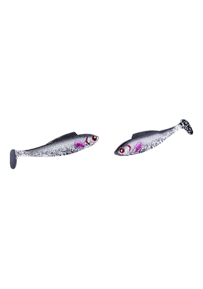 Silikon Sahte Balık - 4,5g 85mm - Fishack Predatorx - Uv Boyalı - Ghosty