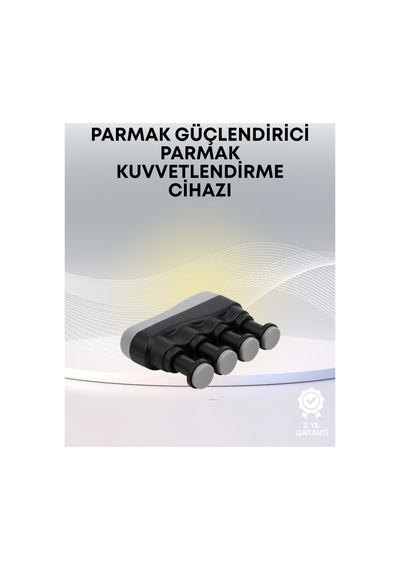 Ergonomik Parmak Egzersiz Aleti El Ve Bilek Güçlendirici Sarı