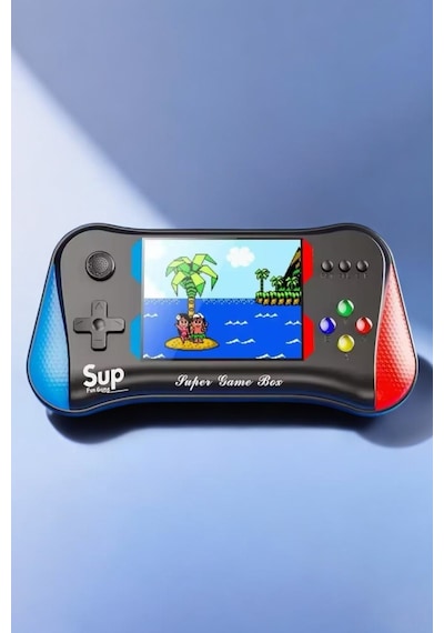 Gamepad Joystick 500 Oyunlu Retro Oyun Konsolu Tv Bağlantı Özellikli 2 Kişilik Destekli