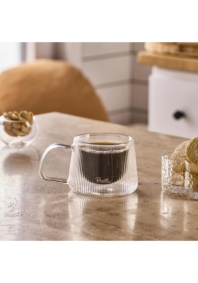 Lineo Short Çift Cidarlı Kupa 200 Ml Çok Renkli