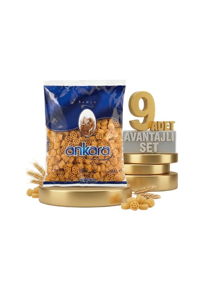 Ankara Makarna Bamya 9x500 Gr