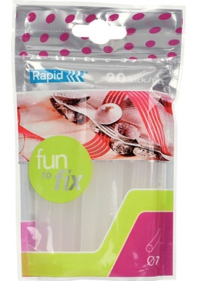 Rapid Seffaf Silikon Mum Çubuk Q7x100mm