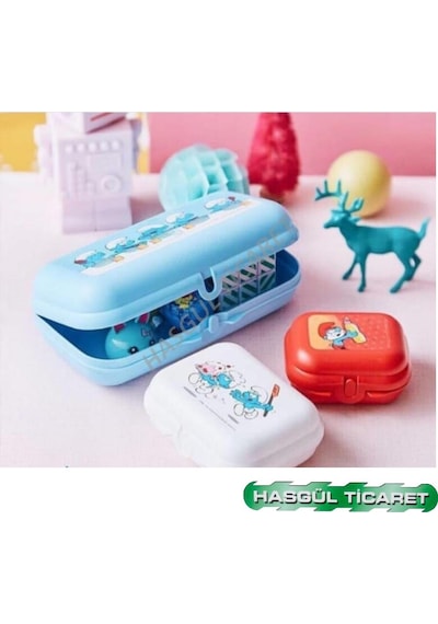 Tupperware Beslenme Seti İstiridye Şirinler Hsgl N11.20613