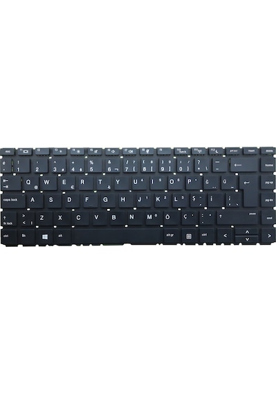 HP Uyumlu Probook 440 G6 Hsn-q15c Notebook Klavye -siyah-