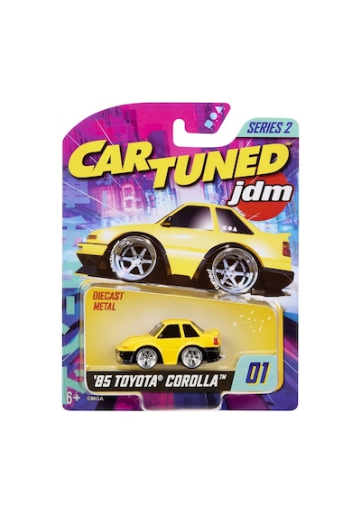 Cartuned Jdm Seri 2 1985 Toyota Corolla Ae86 - Sarı Coupe Araba