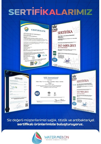 Bina Girişi Su Arıtma Cihazı Bilezik Yedek Parça