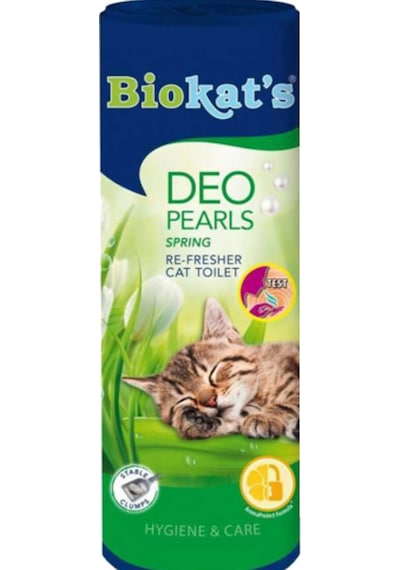 Biokat's Deo Pearls Bahar Esanslı Kedi Kumu Koku Giderici 700 G