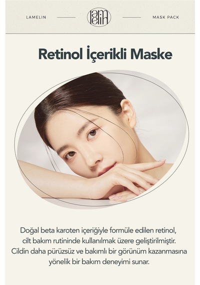 Retinol Ve Bakuchiol İçeren Yoğun Bakım Maskesi Retinol + Bakuchiol Mask Pack
