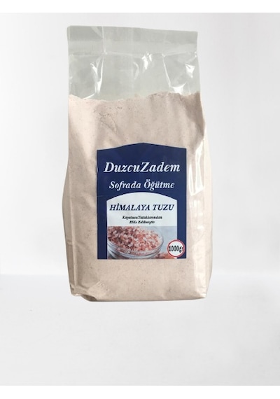 Duzcu Zadem İnce Öğütülmüş Himalaya Tuzu 1 KG