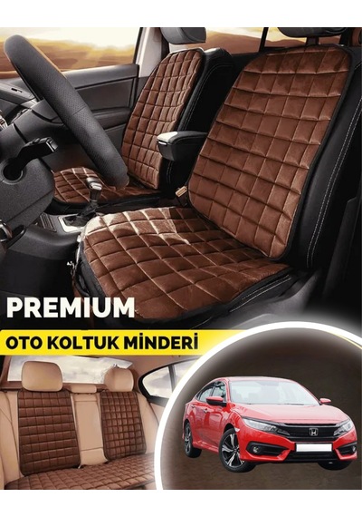 Honda Fc5 Koltuk Minder Ortopedik Cepli Araç Ve Kılıf Seti Tam Uyumlu,taba Renk,konforlu Tasarım