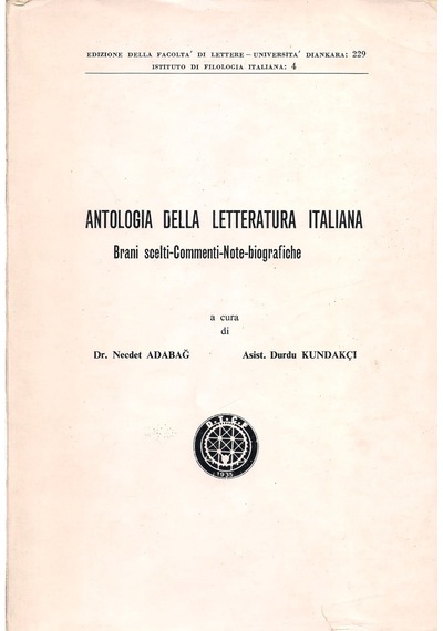Antologia Della Letteratura Italiana