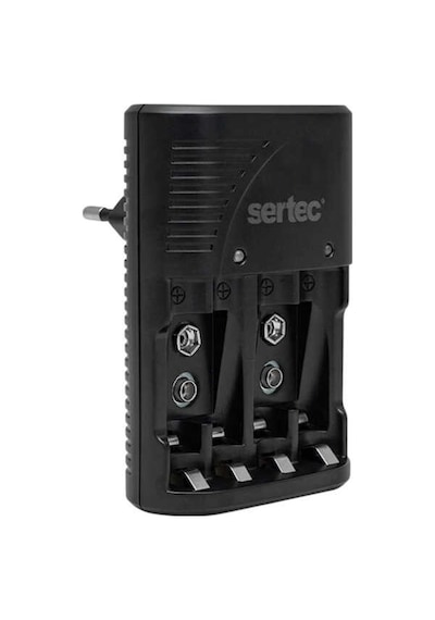 Sertec C802 Aa Aaa 9v Pil Şarj Aleti Ni-mh Ni-cd Akıllı Şarj Cihazı
