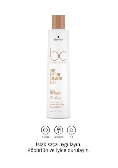 Bonacure Q10+ Time Restore Olgun Ve Kırılgan Saçlar İçin Şampuan 250 ML