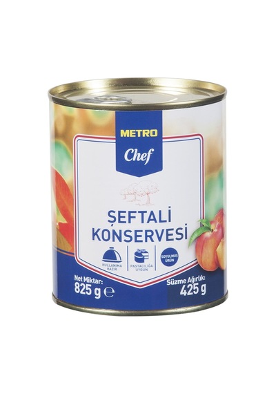 Şeftali Konserve 825 G - 3 Adet Tarı