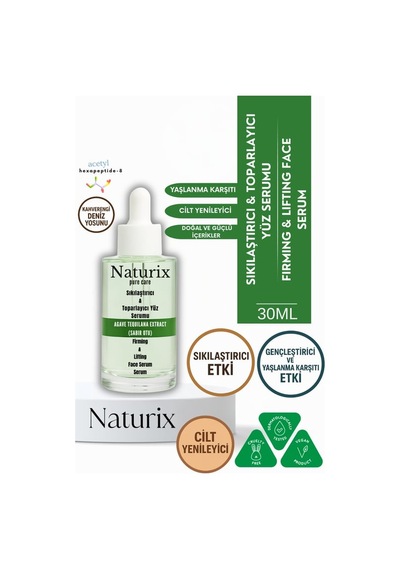 Naturix Sıkılaştırıcı & Toparlayıcı Yüz Serumu 30 Ml 12'li Paket