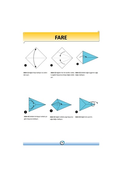 Adım Adım Uygulamalı Origami Kitabı (Büyük BOY)