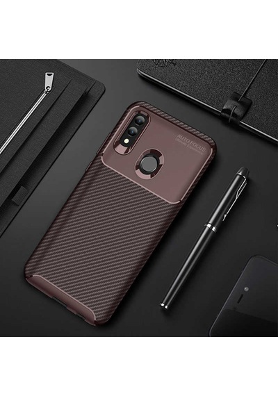 Huawei Honor 10 Lite Kilif Karbon Tasarim Negro Silikon Kapak 405789078
