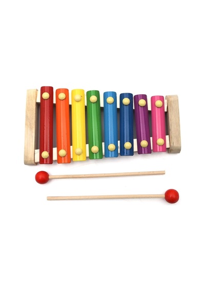Hamaha Toys Ahşap Eğitici Ksilofon