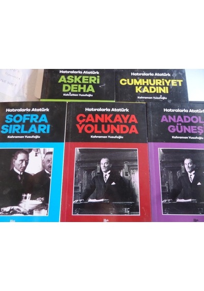 Hatıralarla Atatürk / 5 Adet/kahraman Yusufoğlu