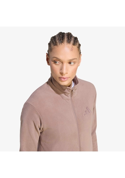 Adidas Terrex Multi Essentials Full Zip Fleece Kadın Kahverengi Polar Ky9854