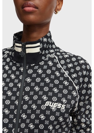 Guess Aggie Scuba Regular Fit Logo Baskılı Dik Yaka Sweat V5yq03kb212 Kadın Sweat V5yq03 Kb212 Pmqw Siyah Guess Aggie Scuba Regular Fit Logo Baskılı Dik Yaka Sweat V5yq03kb212 Kadın Sweat V5yq03 Kb212 Pmqw Siyah