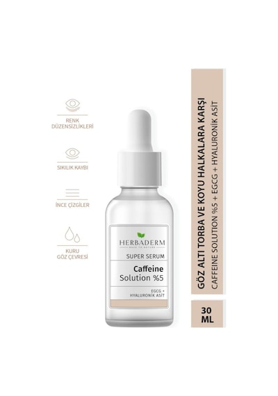 Herbaderm Süper Serum Göz Altı Torba ve Morluklarına Karşı Göz Çevresi Bakım Serumu 30 ML