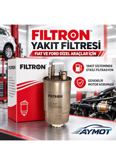 Filtron Fiat Doblo Fiorino Grande Punto Ford Ka Dizel Yakıt Filtresi