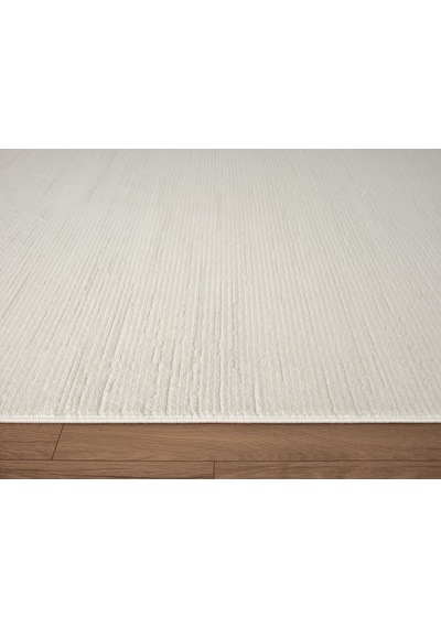 Loya Ly009w Krem Halı Modern Desenli Antialerjik Pamuk Taban Salon Halısı Yatak Odası Koridor