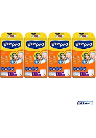 Canped Emici Külot Extra Büyük Boy Large 120 li