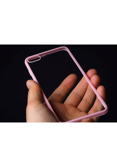 Apple Uyumlu iPhone 7 Plus Kılıf Zore Endi Kapak-Siyah