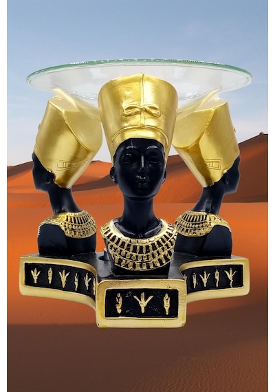 Nefertiti Buhurdanlık Esansiyel Yağ Brülörü Antik Mısır Kraliçesi