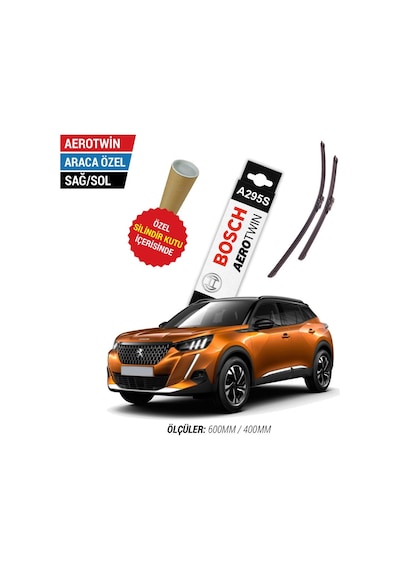 Bosch Aerotwin A295S Peugeot 2008 Silecek Takımı (2020-2024)