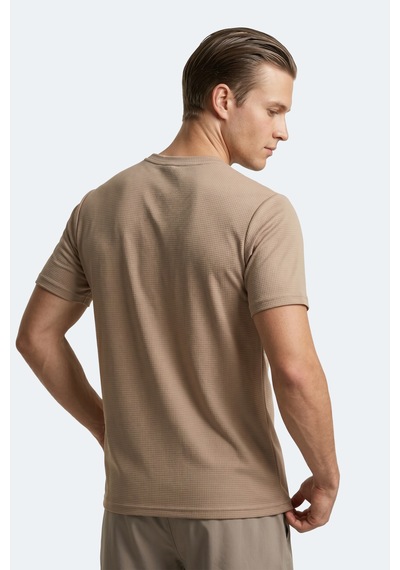 Slazenger Hıjack I Erkek Vizon Tişört