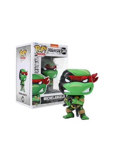 Funko Tmnt Pop Comics Michelangelo Px Vinil Figür