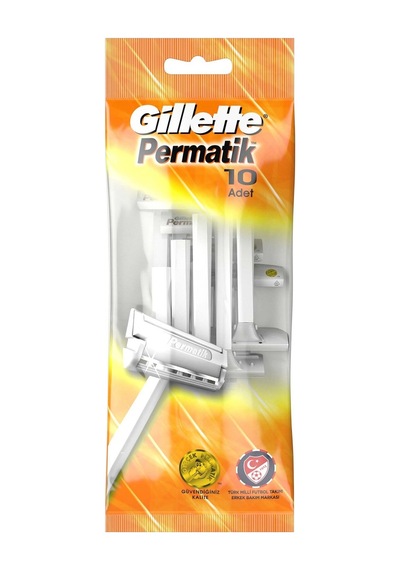 3 Adet Gillette Permatik Kullan At Tıraş Bıçağı 10'lu