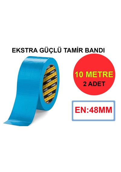 Sgs Tamir Bandı 48mm 10mt - Mavi 2 Adet