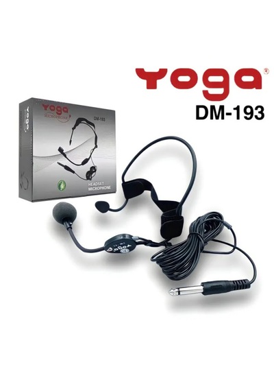 Yoga Dm-193 Kafa Mikrofonu - Porofesyonel Kalite Ses İletimi