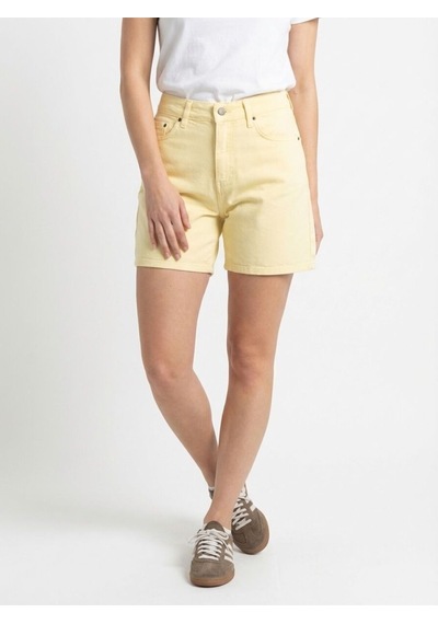 Regular Fit Kadın Şort Light Yellow