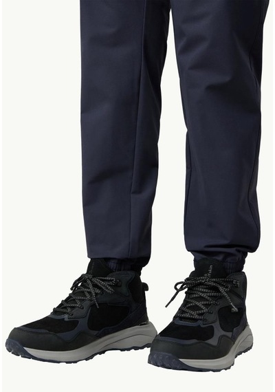 Jack Wolfskin A62132 6350 Camp Fever Texapore Mid M Phantom Erkek Outdoor Bot Siyah