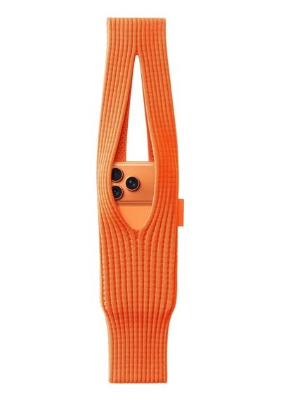 Nihcase Apple Uyumlu iPhone 14 Pro Kılıf Örgü Şık Tasarım Pokket Hasır Small 40cm Kılıf