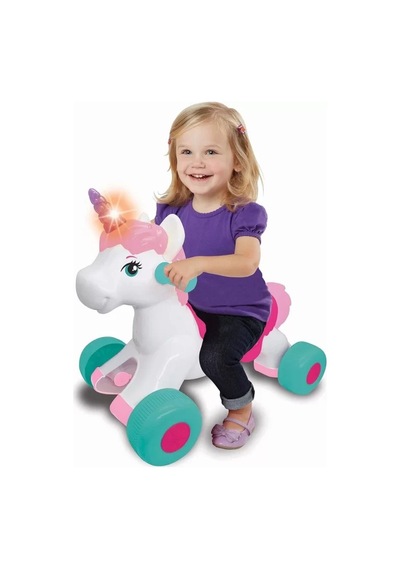 Bingit Roll N Go Unicorn Sesli Ve Işıklı Renkli