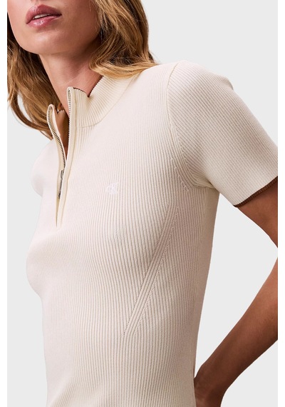 Calvin Klein Bayan Elbise Lv044c330g Yas Ekru Ekru