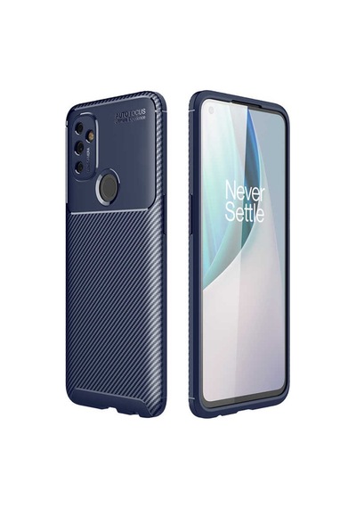 One Plus Nord N10 Kilif Karbon Tasarim Negro Silikon Kapak 483914281
