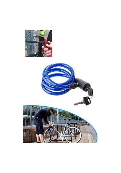 Bisiklet Kilidi Anahtarlı 17mm X 100cm Diğer