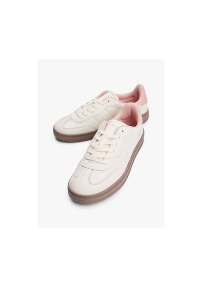 Tommy Hilfiger Th Premium Heritage Pembe Kadın Sneaker-8512 Pembe