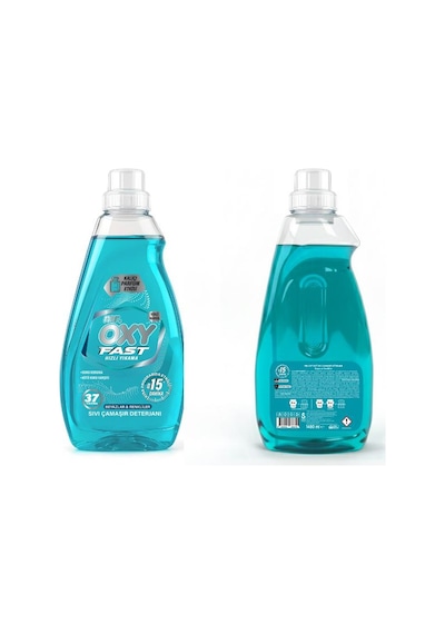 Mr. Oxy Fast Hızlı Yıkama Sıvı Çamaşır Deterjanı Beyazlar & Renkliler 1480 ML