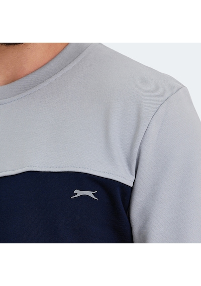 Slazenger KALYN IN Erkek Sweatshirt Gri