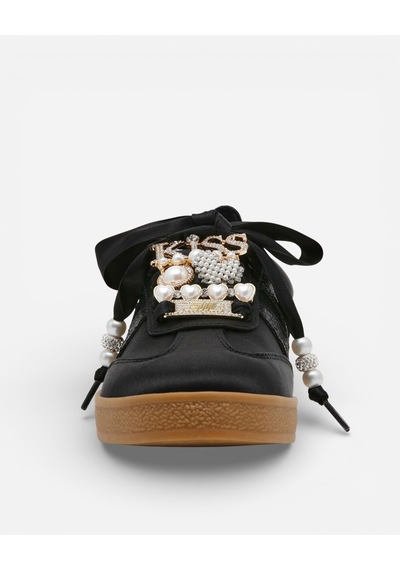 Steve Madden Degree-p Blk Satın Kadın Blk Satin Sneakers Degree-p siyah