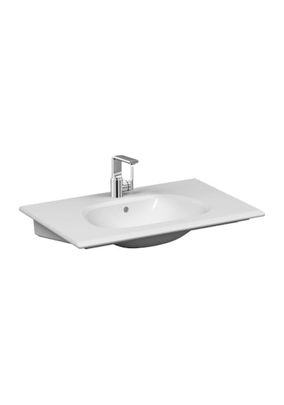 VitrA Frame 5708B403-0001 Etajerli Lavabo. 80 CM. Beyaz